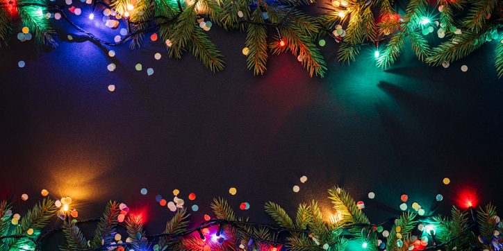 Merry christmas and happy new year background